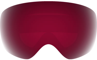 Dark Rose Snow Goggle Lens - Eyewear Genius