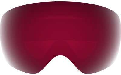 Dark Rose Snow Goggle Lens - Eyewear Genius