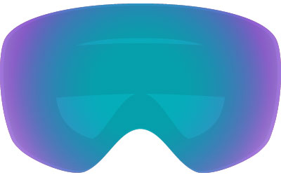 Sapphire Purple Snow Goggle Lens - Eyewear Genius