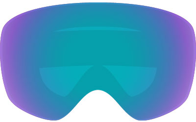 Sapphire Purple Snow Goggle Lens - Eyewear Genius