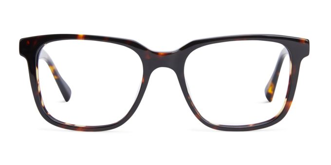 Carter - Maple Tortoise / Large Blue Light Glasses | Size