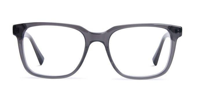 Carter - Smokey Grey / Large Blue Light Glasses | Size