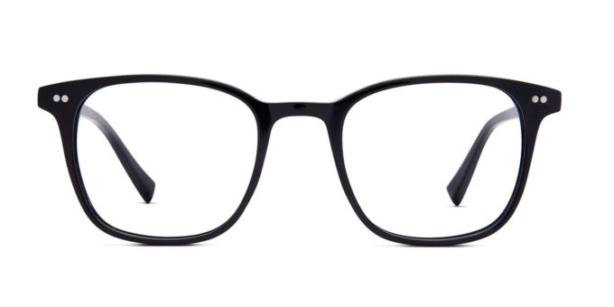 Clark - Gloss Black Blue Light Glasses | Size 49-21-145