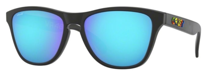 Frogskins XS Junior OJ 9006 Sunglasses Polished Black / Prizm Sapphire