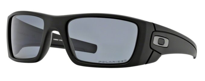 Fuel Cell OO 9096 Sunglasses 05 Matte Black with Polarized Grey Lenses