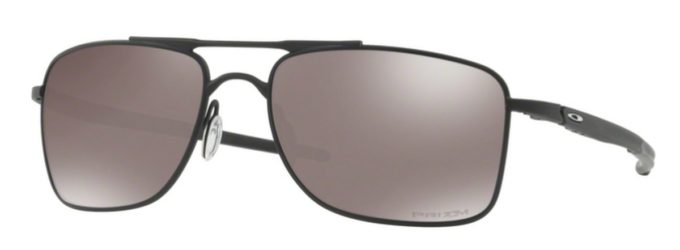 Gauge 8 OO 4124 Sunglasses 02 Matte Black / Prizm Black Polar