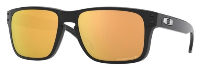 Holbrook Junior OJ 9007 Sunglasses Polished Black / prizm rose gold polar