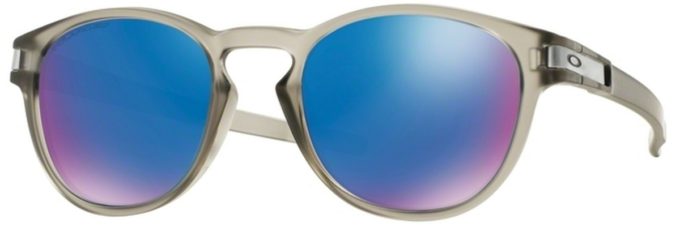 Latch OO 9265 Sunglasses 08 Matte Grey Ink with Polarized Sapphire Iridium Lenses