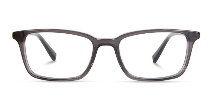 Spencer - Smokey Grey Blue Light Glasses | Size 52-18-145