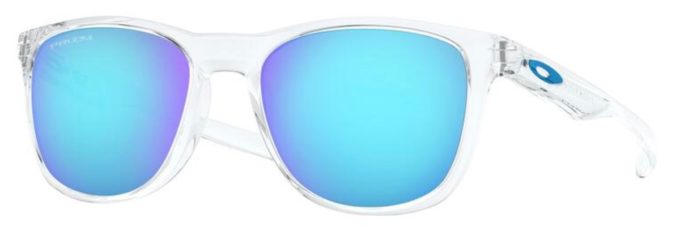 Trillbe X OO 9340 Sunglasses Polished Clear / prizm sapphire