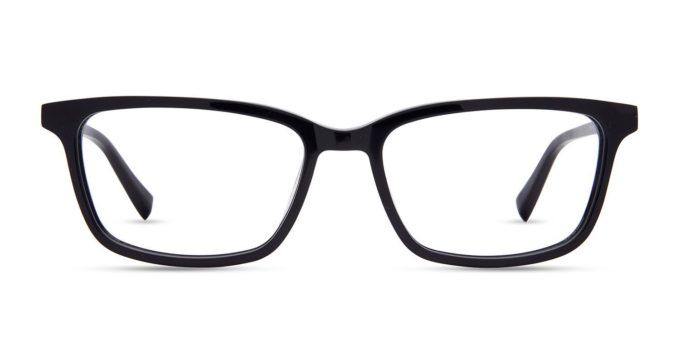 Wells - Gloss Black Blue Light Glasses | Size 53-17-145