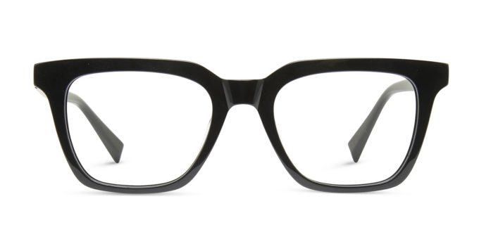 Billie - Gloss Black Blue Light Glasses | Size