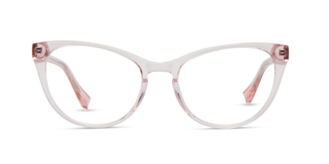 Gemma - Pink Crystal Blue Light Glasses | Size