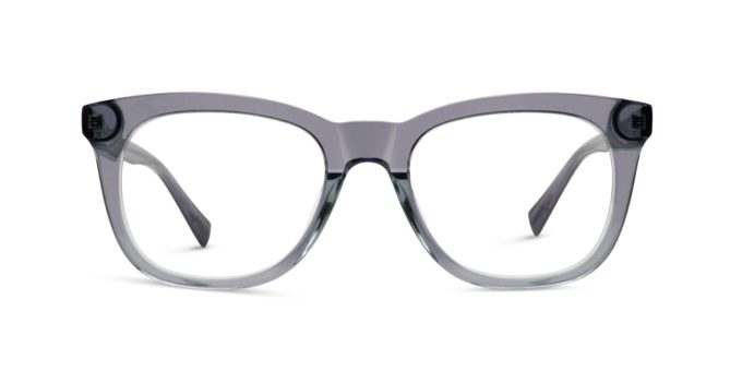 Drew - Smokey Grey Blue Light Glasses | Size