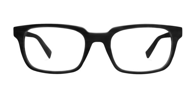 Crane - Matte Black Blue Light Glasses | Size