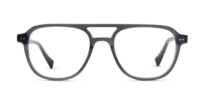 Jasper - Smokey Grey Blue Light Glasses | Size